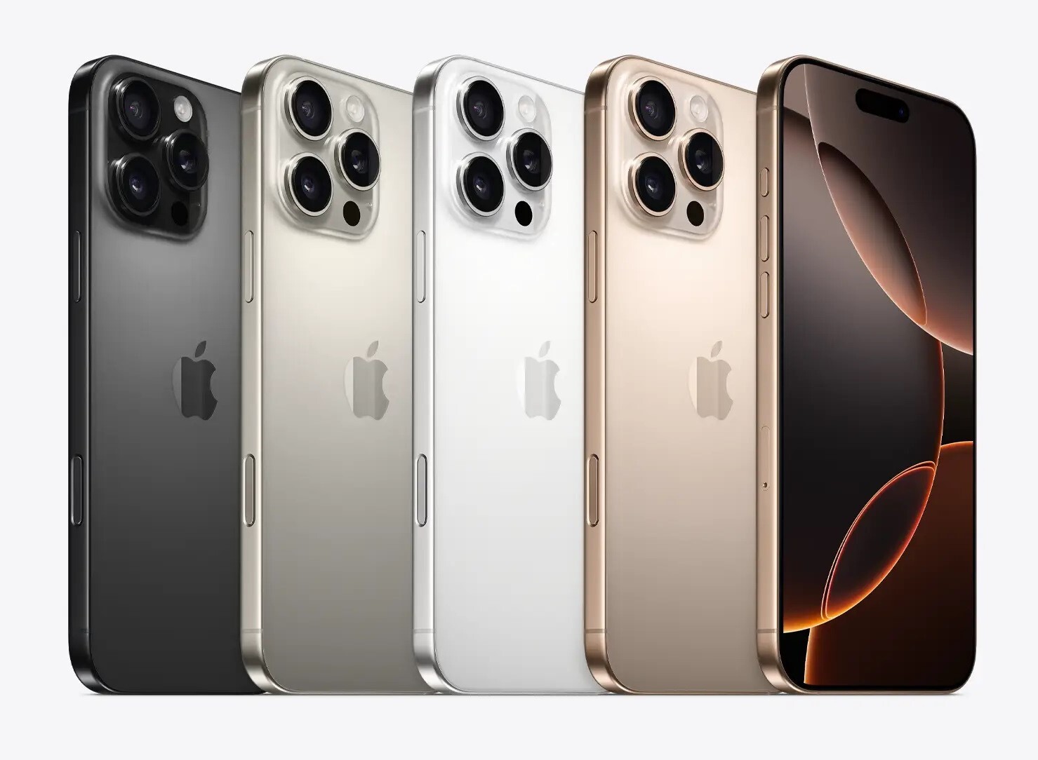 Iphone 16 Promax với nhiều màu sắc Titan tự nhiên